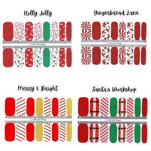 Christmas Nail Wrap Gift Sets