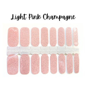 Light Pink Champagne Glitter