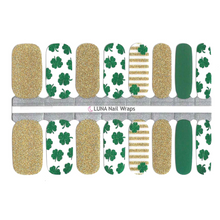 Load image into Gallery viewer, Shake Your Shamrocks St. Patrick&#39;s Day Nail Wraps
