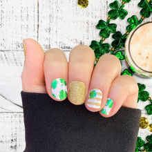 Load image into Gallery viewer, Shake Your Shamrocks St. Patrick&#39;s Day Nail Wraps
