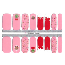 Load image into Gallery viewer, Joy to the World Christmas Nail Wraps
