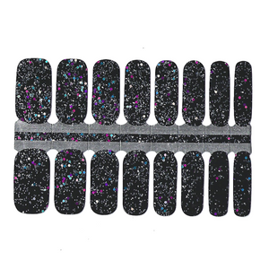 Outer Space Glitter Nail Wraps