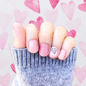 Don't go breaking my heart Valentine's Nail Wraps