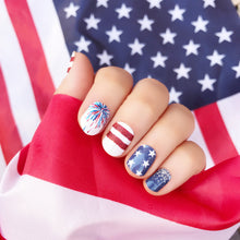 Load image into Gallery viewer, I Love America Independence Day Nail Wraps
