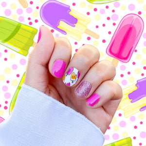 Summer Popsicles Nail Wraps